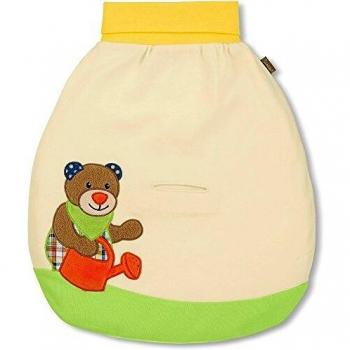 Strampelnest „Benno“ – Sterntaler 90332, Bär in Gelb, Baby-Fußsack