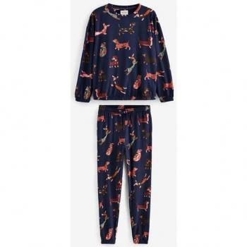 Pyjama Doux Teckel 2XL Marine