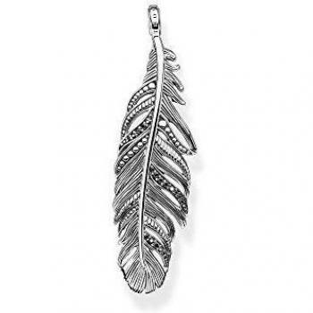 Colgante de pluma de plata para hombre de Thomas Sabo