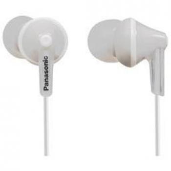 Audífonos Panasonic RP-HJE125PPW, Intraurales, Alámbrico, 1.1 Metros, 3.5mm, Color Blanco