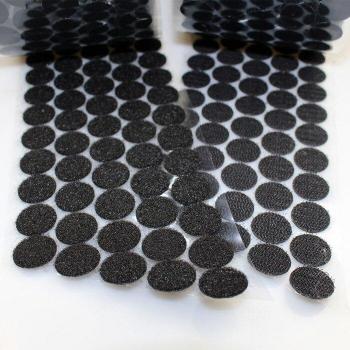 200 Pairs 20mm Nylon Polyester Sticky Dots