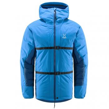 Giacchetta con Cappuccio Haglofs Nordic Expedition Blu Uomo