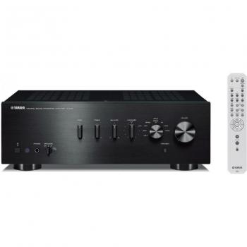 Yamaha A-S301 Black Integrated Amplifier with Optical/Digital Coaxial Input up to 192kHz/24bit