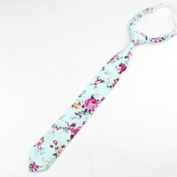 Corbata de algodón con estampado de frutas
