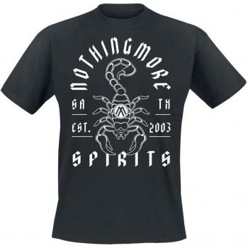 Nothing More – Scorpion Spirits Black Tee für Männer, S