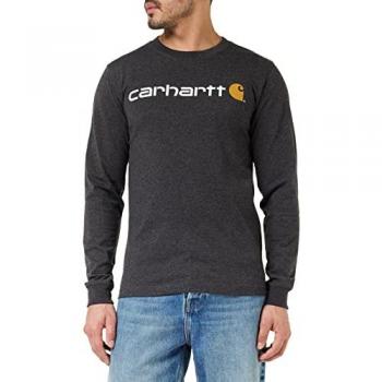 Carhartt EMEA Workwear Langarmshirt Grau XL Herren mit Logo