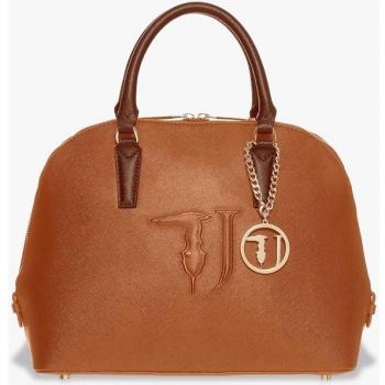 Bolso de Cuero Trussardi Ischia Tonalidad Caramelo
