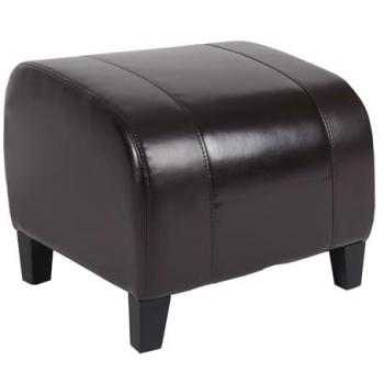 Emmen Cube Taburete 37x45x47 cm Marrón