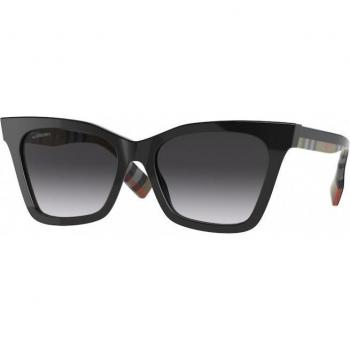 Burberry BE4346 ELSA 39428G Women’s Sunglasses Black Size 53