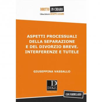 Aspetti processuali della separazione e del divorzio breve. Interferenze e tutele
