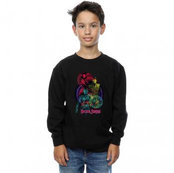 Felpa Nera Ufficiale Marvel Doctor Strange per Bambini
