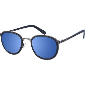 Kypers Jossie Sonnenbrille Damen Oval Metall Blau Einheitsgröße