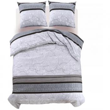 Set copripiumino righe floreali 60x70 cm vitaXL 3 pezzi