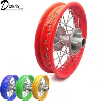 12 Inch Rear Steel Rims with A Style Disc Brake Hub for CRF50 APOLLO 110 Kayo