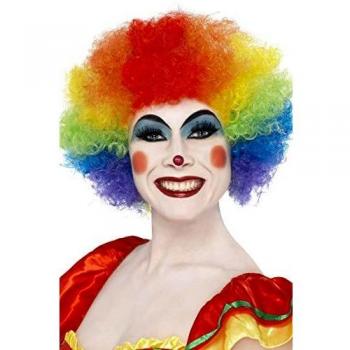 Parrucca clown a strisce Smiffy's