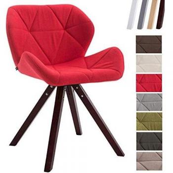 Chaise Design Pied Bois Forme Ronde Cappuccino