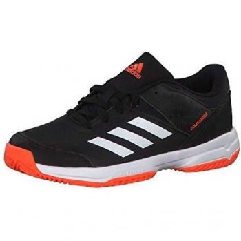 Adidas Performance Court Stabil Handballschuh Kinder schwarz/orange, 35.5