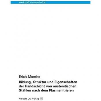 Bildung, Struktur und Eigenschaften der Randschicht von austenitischen Stählen nach dem Plasmanitrieren
