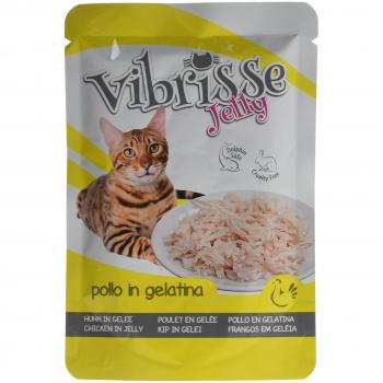 Vibrisse Comida Húmeda para Gatos de Pollo en Gelatina