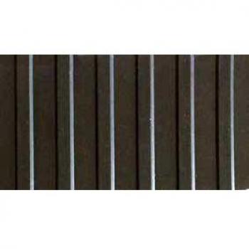 Pavimento de goma con raya negra 10 m x 1,2 m x 3 mm