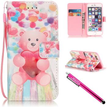 Apple iPhone 5S Protective Shell with Stand & Wallet