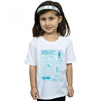 Camiseta casual Ready Player One Girls con ilustración de rifle láser IOI