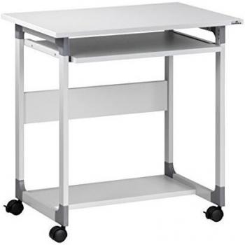 Durable SYSTEM PC Workstation Trolley 75 Fixed Height Grey