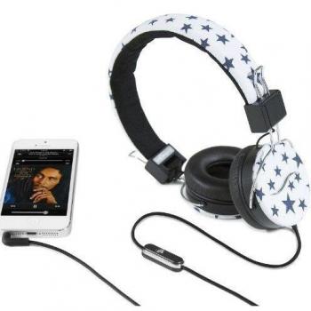 Cuffie Hi-Deejay On-Ear con Control Talk Nero e Bianco