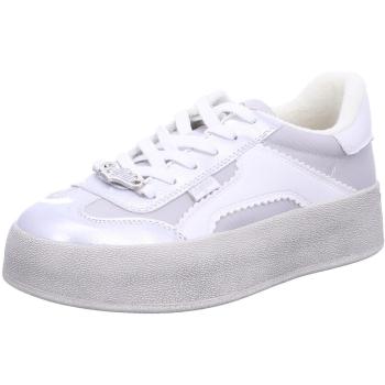 Buffalo Cajo Sportschuhe für Frauen, 37, Silber/Weiß