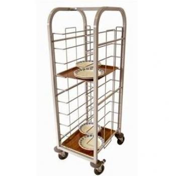 Craven Steel 10-Shelf Automatic Clearing Trolley