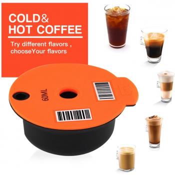 Cápsula de café con cuchara medidora