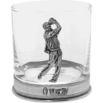 Engravable Golf Whisky Glass