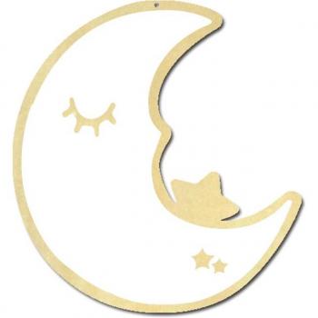 Acrylic Moon Decorative Mirror for Children