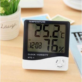 HTC-1 Weather Station with Clock