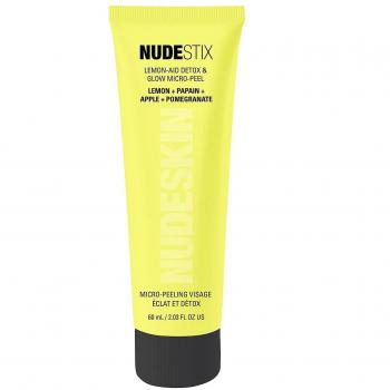 Nudestix Skin Care Lemon-Aid Detox & Glow Micro-Peel Brightening Scrub for Face, 60 ml