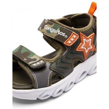 Conguitos Luces Estrella Verde Infantil