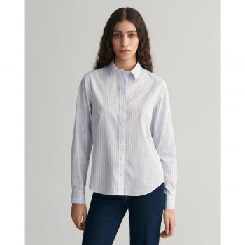 Gant Damen Popeline Hemd mit Vichy-Muster