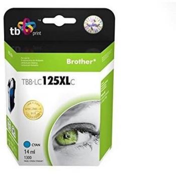 Cartuccia di inchiostro Brother LC125XL TBB‑LC125XLC (Ciano)