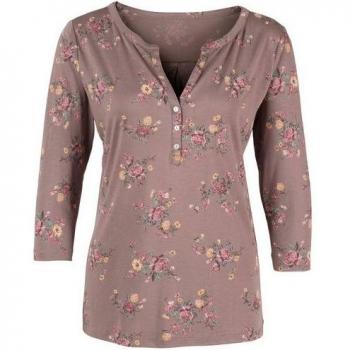 LASCANA Elegantes 3/4-Arm-Shirt in Blusenoptik