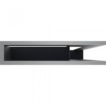 Coque Ventilation LUFT Droit 40x60x9 cm, Élégante Finition Poli Slim
