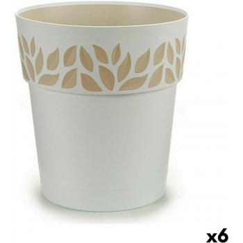 Pot Blanc Auto-arrosant Cloe 11.8 L Stefanplast