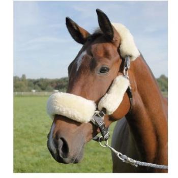 Waldhausen Real Lambskin Nosepiece – Black, 27 cm