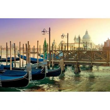 Papermoon Dekoration „Venedig Boote“ – Fototapete