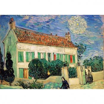 Vincent van Gogh – Das Haus in Weiß (Nacht, 1890)
