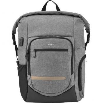 Hama Terra Notebook-Rucksack 15,6 Zoll Grau