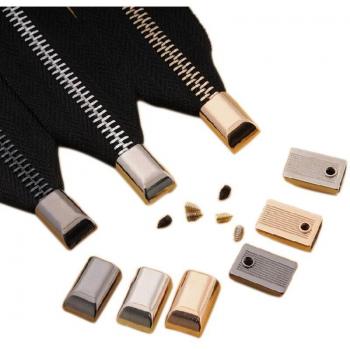 50 Pcs Metal Zipper Pulls for DIY Crafts