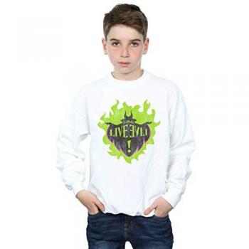 Sweat-shirt enfant Disney Long Live Descendants Blanc