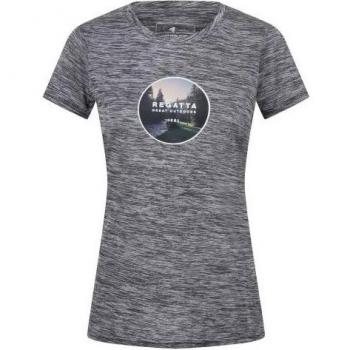 Regatta Women's Navy Fingal VII Logo T-Shirt Size 14