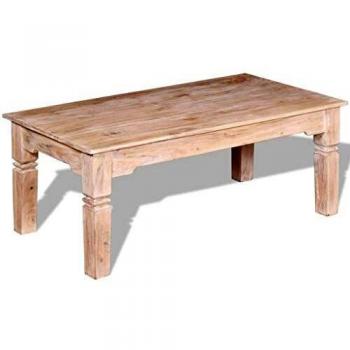 Acacia Wood Coffee Table 110x60x45 cm Vidaxl
