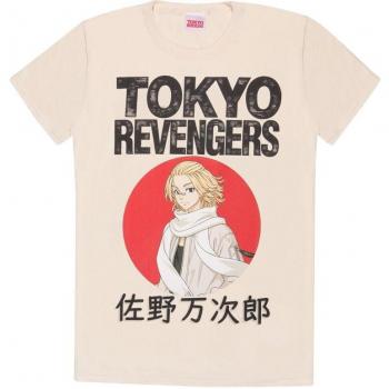 T‑Shirt Sable Tokyo Revengers Manjiro Sano Cercle Rouge – Disponibilité S-XXL – Hommes